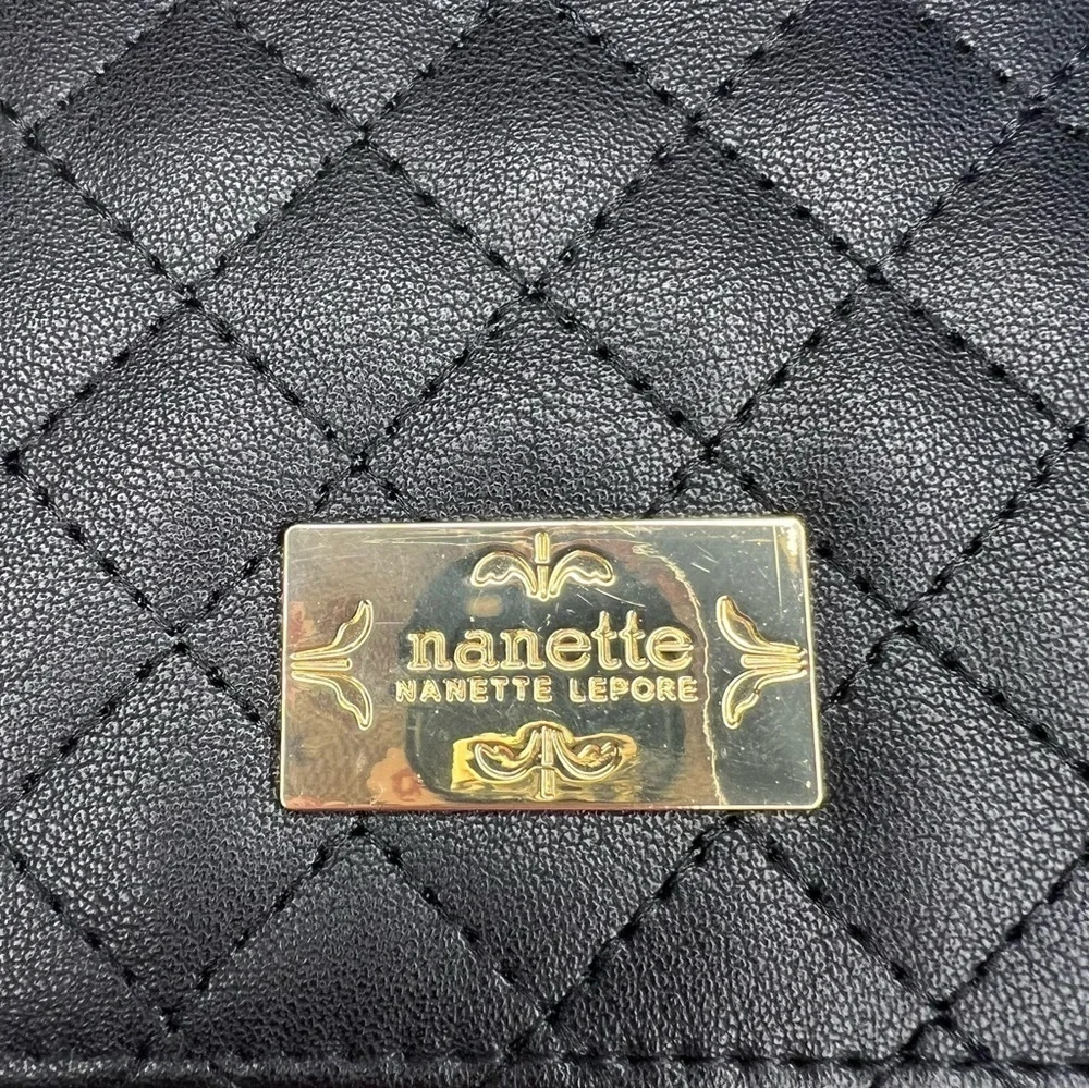Nanette Lepore Small Wallet Card Holder Black